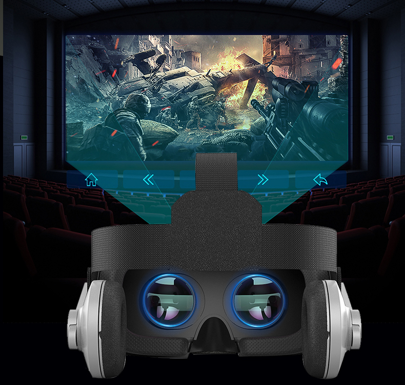 千幻魔镜 g04evr手机眼镜游戏影院ar9代3d虚拟现实成人3d头盔安卓苹果