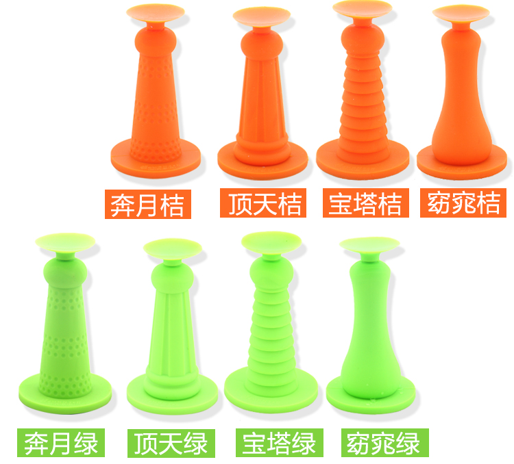 
                                        耐氏家品（MENICE） 耐氏家品免打孔门吸柔性墙吸门碰硅胶免螺丝玻璃静音门顶 D518 窈窕白 三代(吸塑包装) 长91x直径53                