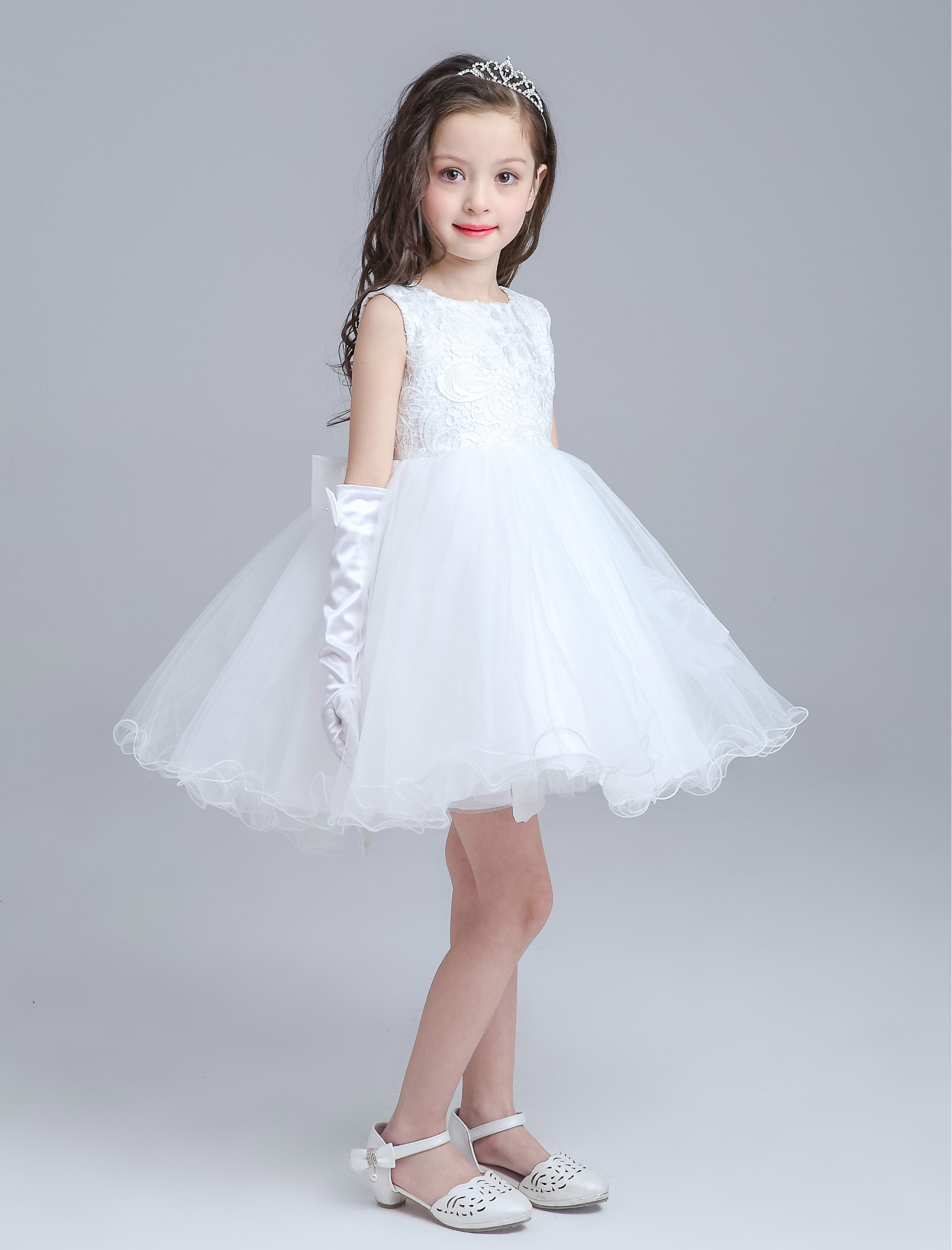 女宝宝女童春装公主裙蓬蓬裙春