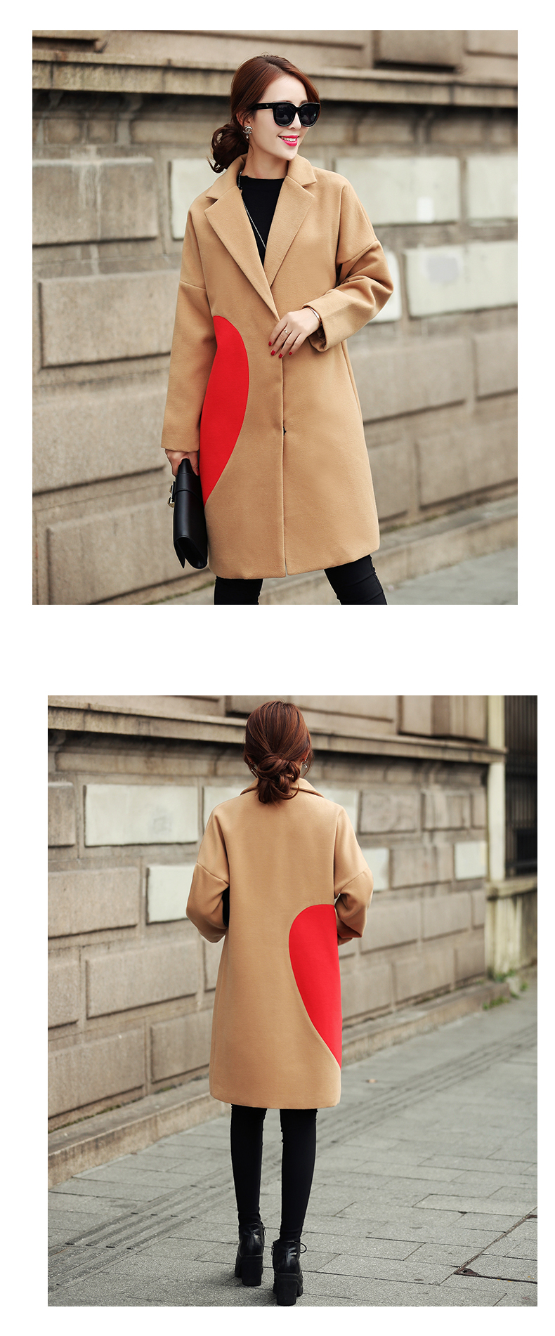 2015 WINTER again for developing new gross jacket female Korean version of this stylish mahogany and loose larger gross? In coats long red XXL(125-145 1663 catties) Picture, prices, brand platters! The elections are supplied in the national character of distribution, so action, buy now enjoy more preferential! As soon as possible.