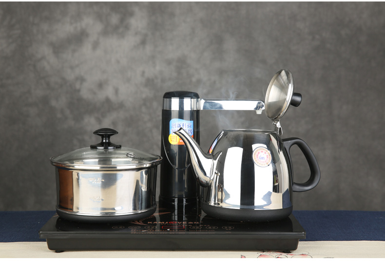 金灶 电茶壶电热茶炉 烧水器 电茶壶自动上水茶壶自吸加水感应式智能电热茶炉