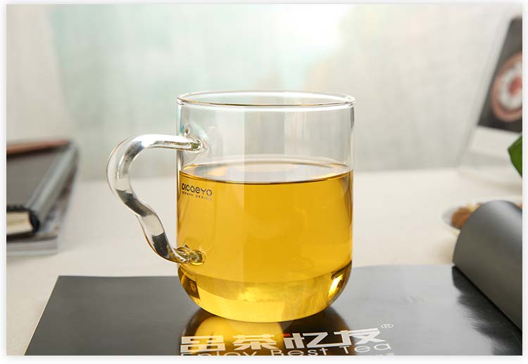 
                                        【京东超市】品茶忆友 玻璃茶具 茶杯耐热玻璃杯水杯 雅蝶（单杯）                