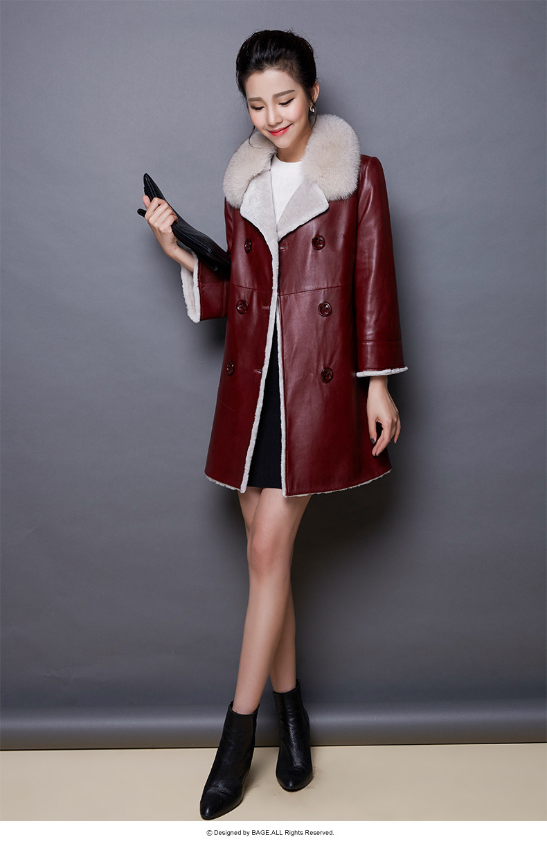 Mineau Xuan by 2015 winter long jacket coat fur grass lamb  K881 wine red XXL picture, prices, brand platters! The elections are supplied in the national character of distribution, so action, buy now enjoy more preferential! As soon as possible.