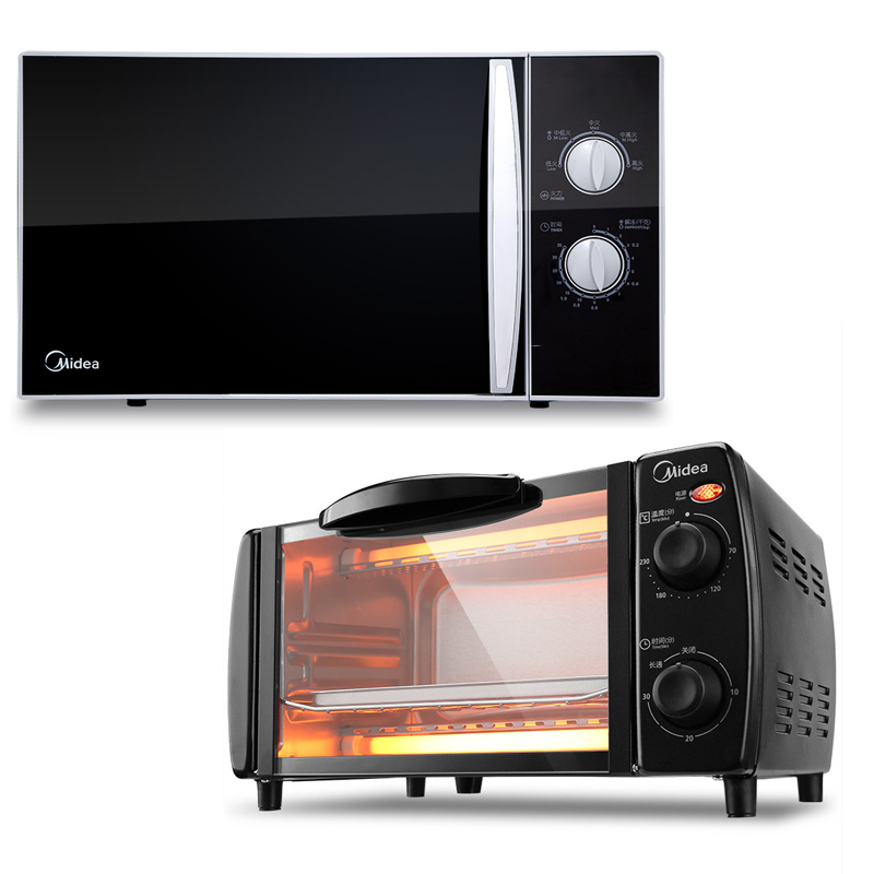 美的(Midea)微波炉电烤箱 套装 M1-231A+...