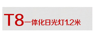 纳新LED灯管 T8一体化日光灯全套支架 18W/1.2米/正白光