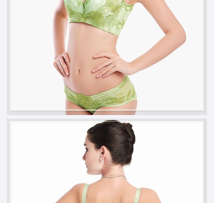 纤慕 <em>小胸</em>聚拢调整型女士<em>文胸罩</em> 刺绣收副乳防