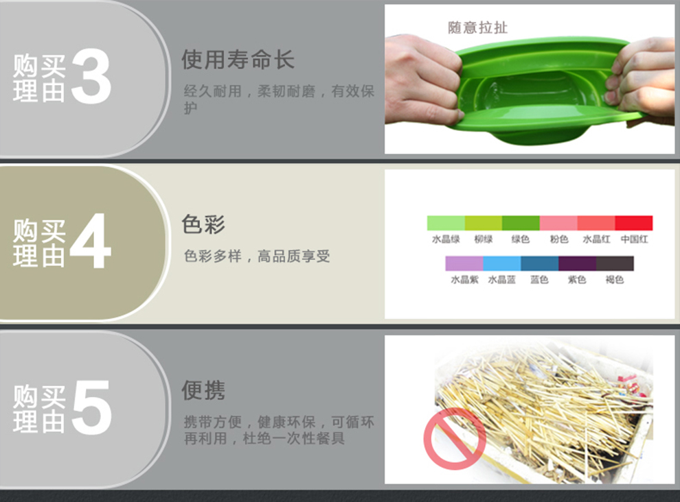 
                                                                                斯凯尔硅胶儿童餐具宝宝碗防摔创意甜品沙拉婴儿水晶碗隔热碗 水晶蓝                