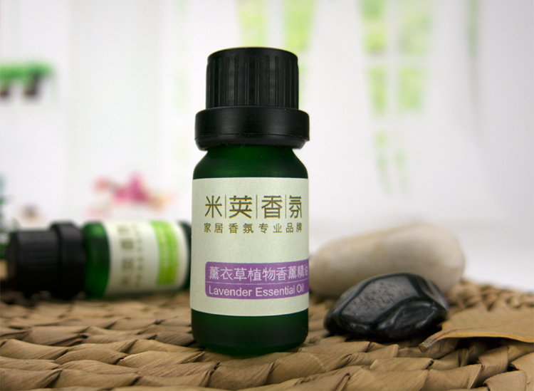 amojoy米荚薰衣草植物香薰精油10ml 加湿器专用天然香薰精油 香薰机加湿雾化器香氛 薰衣草