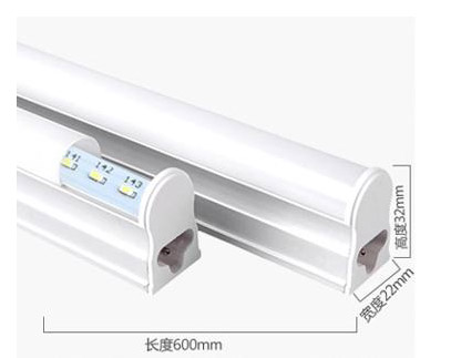 纳新LED灯管T5一体化日光灯管全套支架 12W 长1.0m 白光NXTU5010-1-1