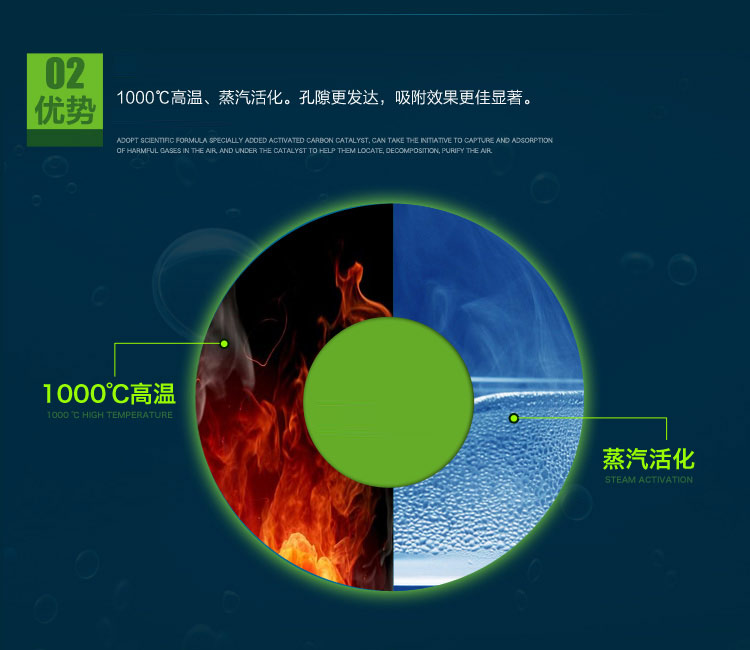 快活林 2000g除醛宝2箱装 除甲醛活性炭包 新车去甲醛新房家用装修除味吸甲醛竹炭包