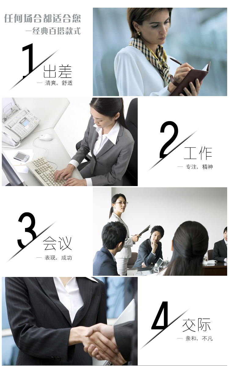 韩版立领口袋职业正装OL白领时尚女装袖女士外套小西装 长袖长款 黑色上衣 XXXL