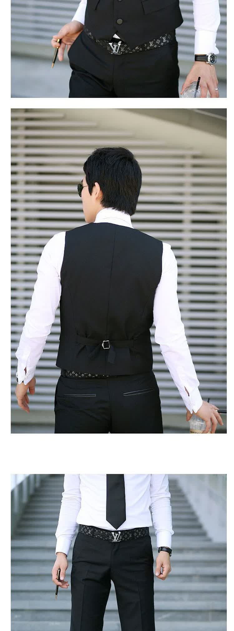 <em>格蓝凯 </em>男士秋冬季新款时尚水洗<em>西服</em>套装男款