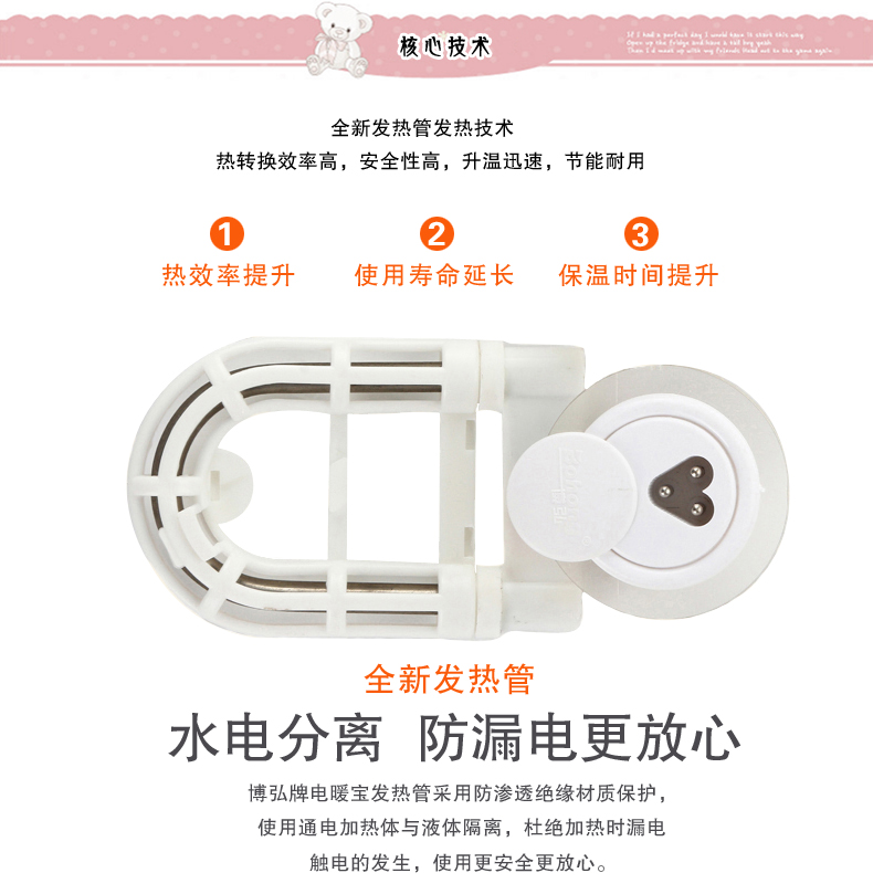 
                                        博弘防爆热水袋充电暖宝宝卡通暖手宝送女友老婆闺蜜生日礼品创意 燕尾熊单个价                