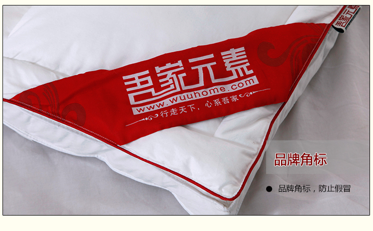 
                                        吾家元素床垫 五星级酒店双层加厚柔软保暖双人羽绒床褥垫被子 榻榻米床护垫 5公分双层米色 1.5米床/150*200cm                