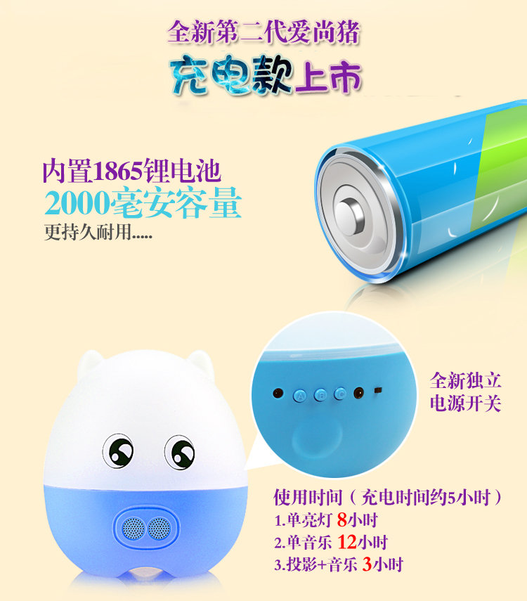 
                                        有乐 星空旋转投影仪  浪漫星空灯 创意生日礼物 实用父亲节礼物520送女友女生闺蜜 二代遥控款/水晶蓝/五色光                