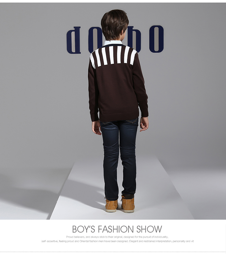 动力宝童装2014秋季<em>儿童</em>薄<em>款开衫毛衣</em>男童长