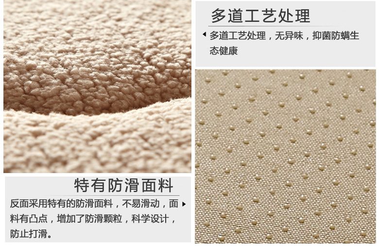 
                                        暖舒馨床垫法兰绒 羊羔绒保暖榻榻米床褥加大双人款床褥子 床垫子  秋冬超柔加厚型 白色(羊羔绒) 180cm*200cm                