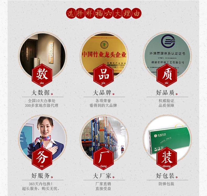 祥福 汝窑汝瓷开片整套功夫茶具套装 排水式盛水式 孟宗竹制实木四合一带电磁炉茶盘茶托茶台 贞元汇合福器套组
