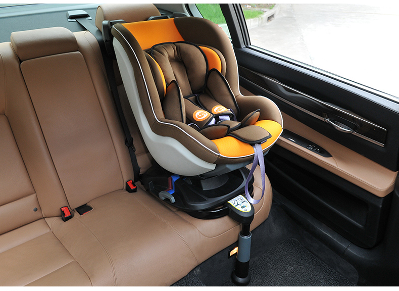 路途乐儿童安全座椅婴儿汽车座椅0-4岁带isofix接口胖胖豚air 酷酷