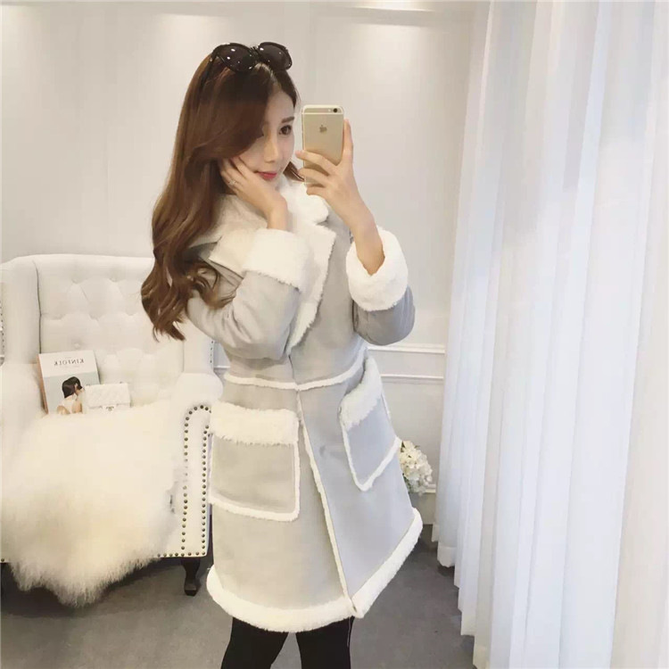 Elizabeth Bessie 2015 winter, Korean fashion sense of skin-stitching is designed to comply with gross jacket White M? Picture, prices, brand platters! The elections are supplied in the national character of distribution, so action, buy now enjoy more preferential! As soon as possible.