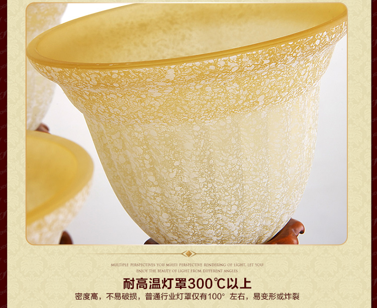 华艺灯饰 欧式吊灯 客厅餐厅卧室书房复古简约灯具 艾克诗顿 CH0076 5头