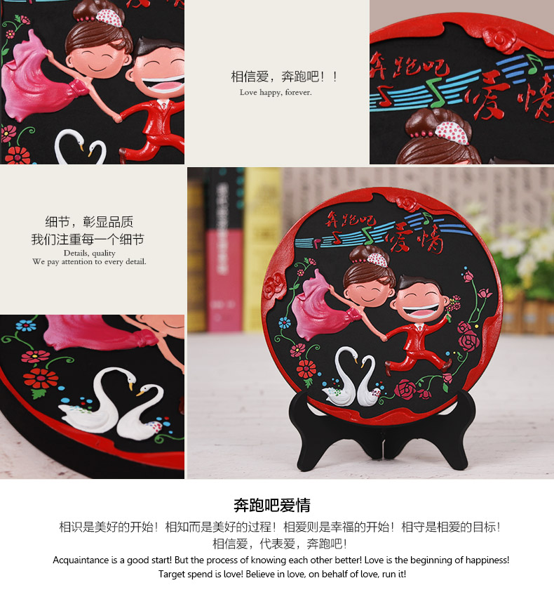 
                                                                                集里雅韵218圆盘活性炭雕工艺品送朋友订婚庆礼品新婚房摆件新房结婚礼物创意实用定制送闺蜜 218早生贵子礼盒装                
