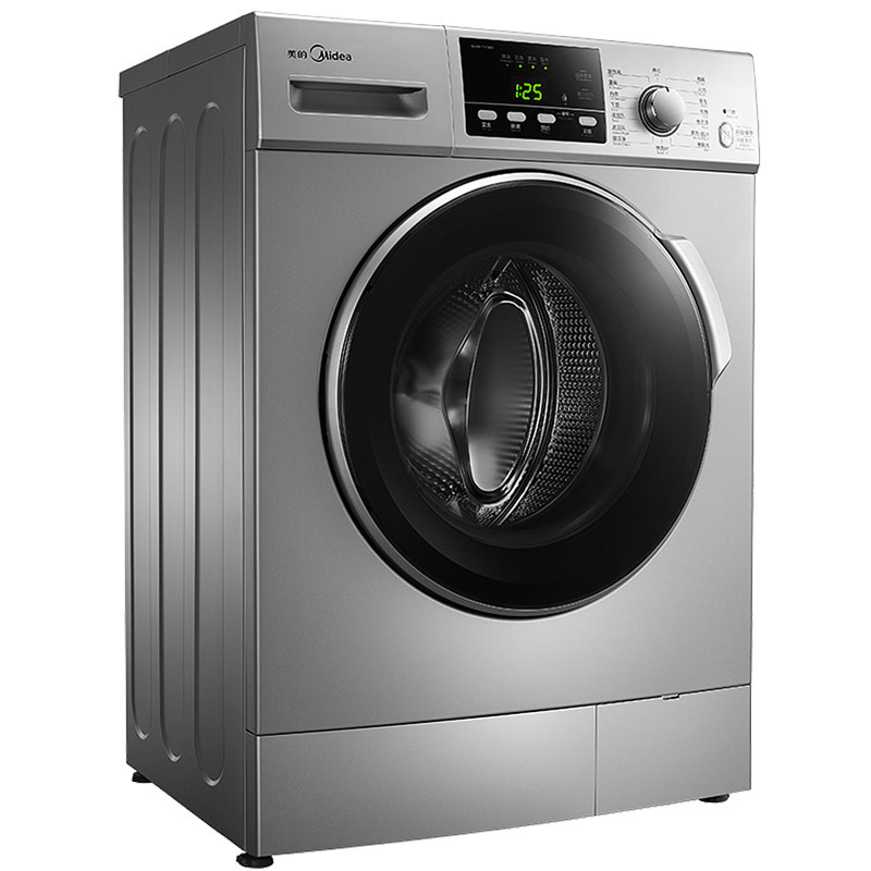 美的（Midea）MG70-1213EDS 7公斤变频滚筒洗衣机 （银色）