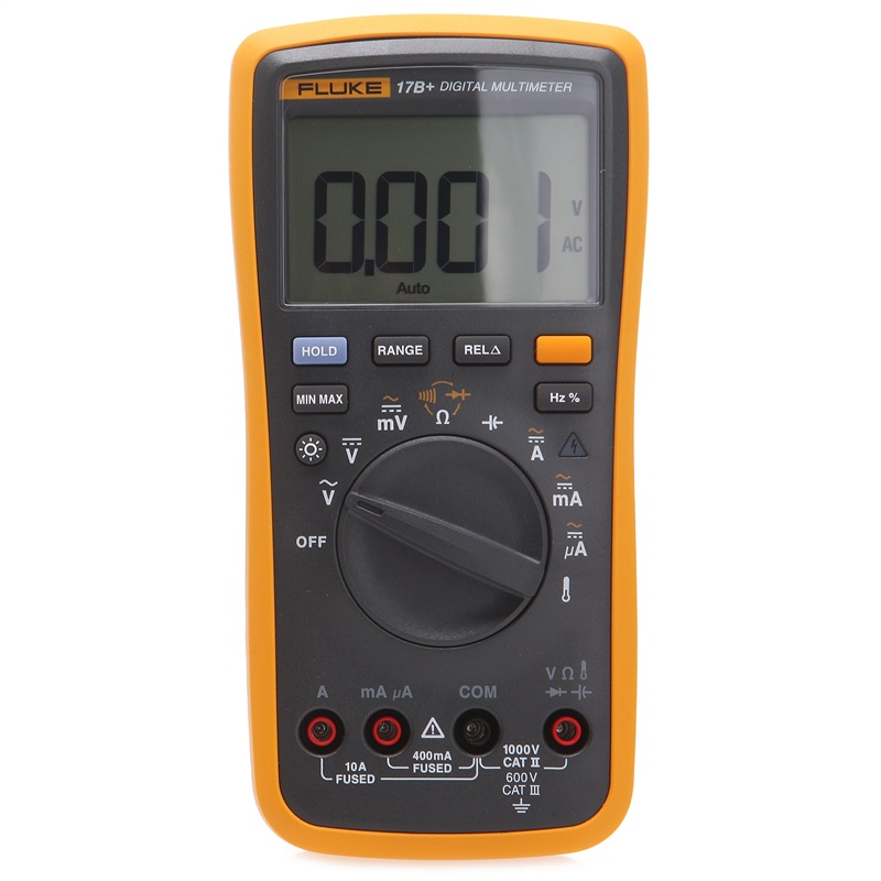 福禄克（FLUKE）F17B+ 数字万用表 掌上型多用...