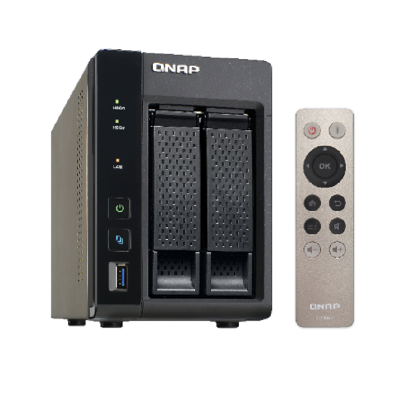 威联通QNAP TS-253A 2盘位  网络存储器N...