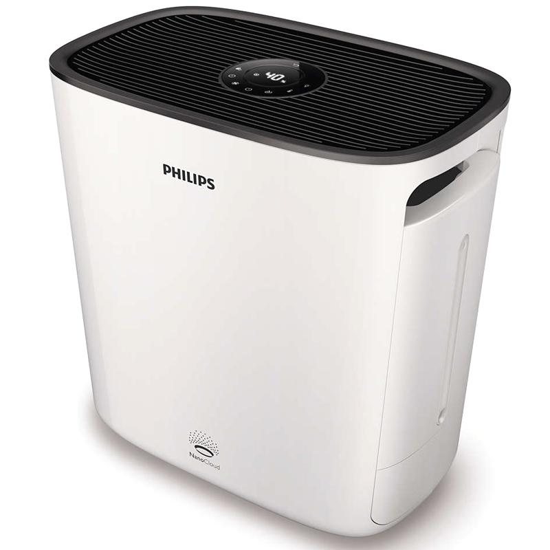 飞利浦（PHILIPS）加湿器家用大功率零水雾空气加湿器净化器 HU5930/00云白色