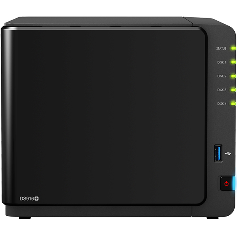 群晖（Synology）DS916+(2GB) 四盘位...