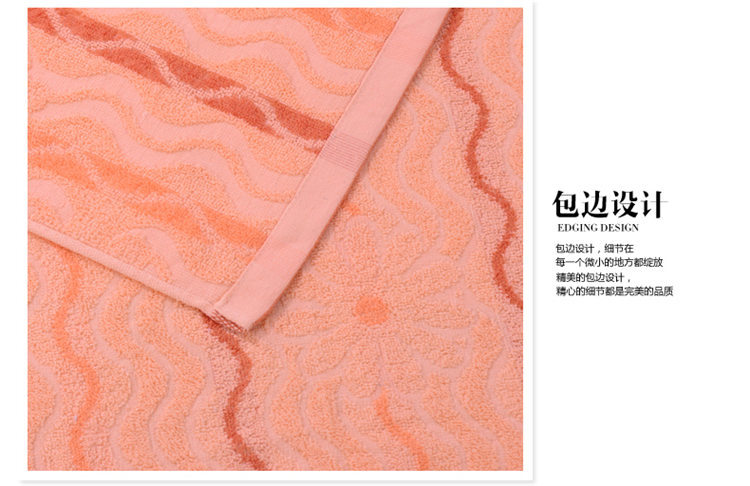 亚娃家纺 柔舒爽小水纹纯棉毛巾被 毛巾毯 茶色 150*200cm
