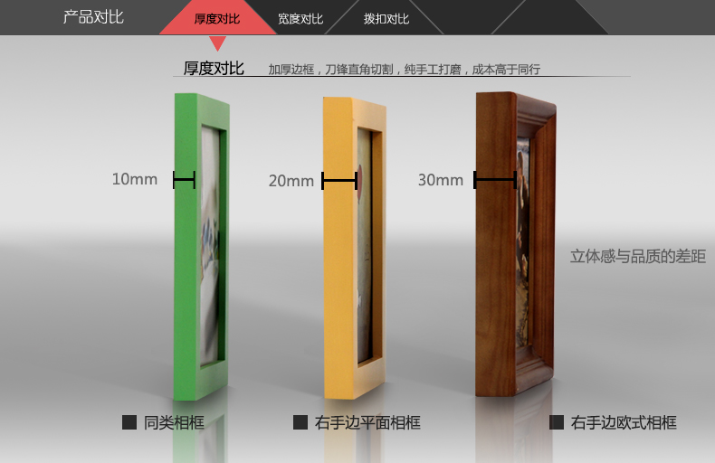 
                                                            右手边 欧式实木相框 挂墙摆桌相架 7寸10寸12寸16寸20寸24寸A4A3画框镜框 咖啡色 16寸(挂墙)                