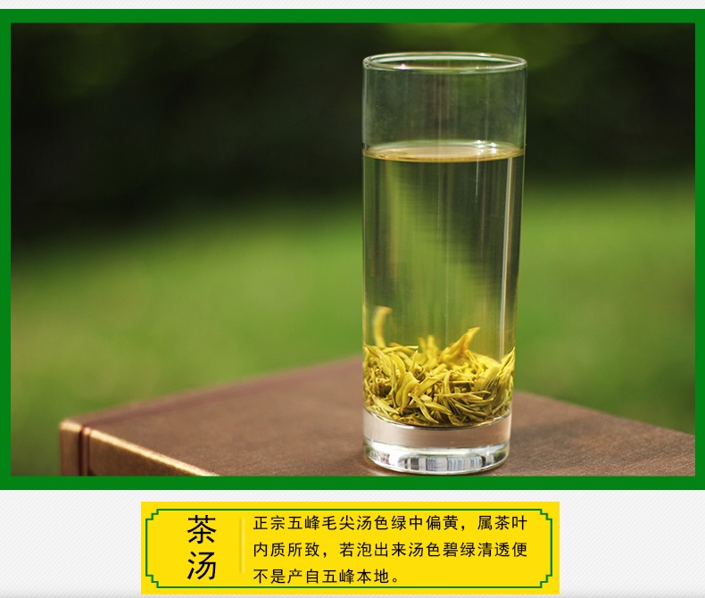 【2021新茶 茶厂自营】千雾五峰芽毛尖湖北宜昌三峡特产千丈岩茶叶