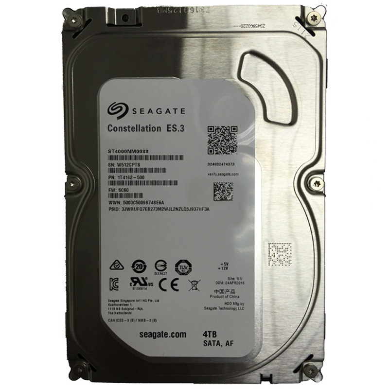 希捷(SEAGATE)ES.3系列 4TB 7200转...