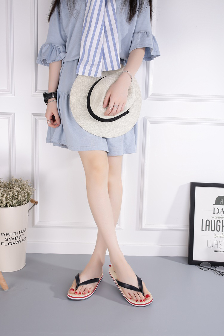 织带纯色人字拖休闲时尚防选什么牌子好 同款好推荐