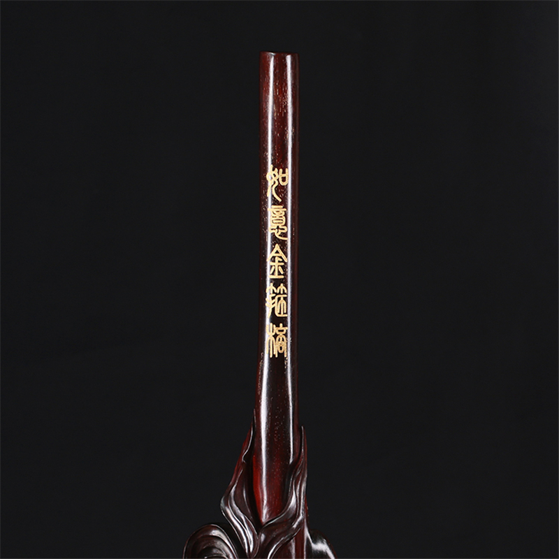 猴年好礼 小叶紫檀 手工雕刻 如意金箍棒115mm35mm450