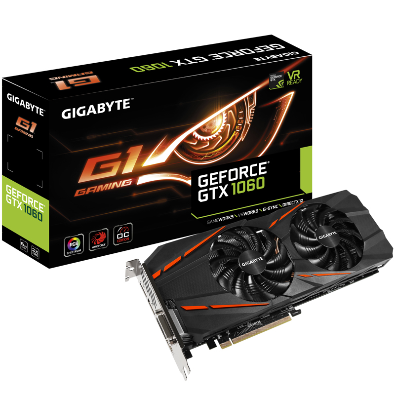 技嘉 GIGABYTE GTX1060 G1 GAMI...