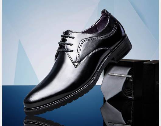 Zero意大利零度男士皮鞋 真皮正装鞋尖头皮鞋