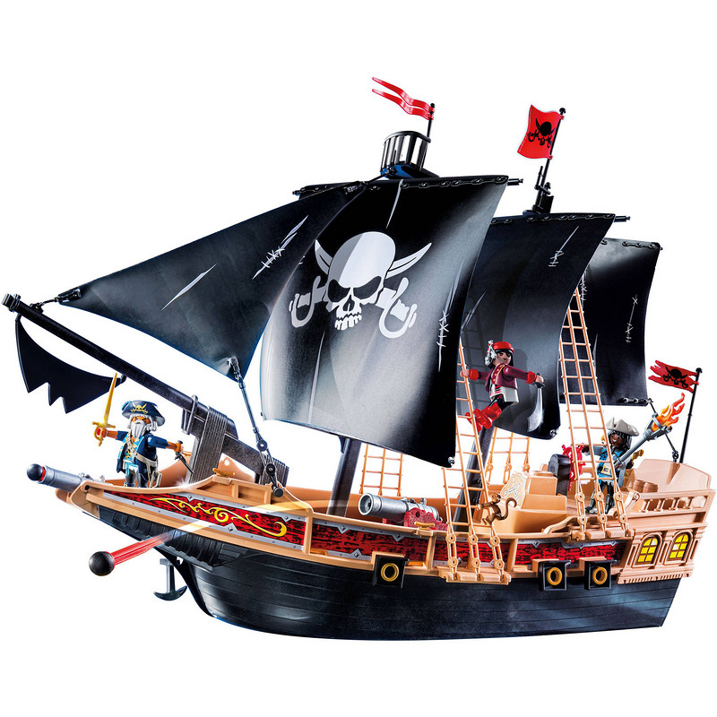 playmobil pirate ship 6678 asda