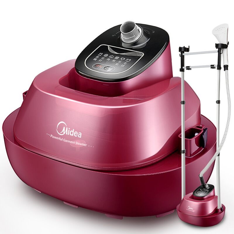 美的（Midea）YGD20D1 蒸汽挂烫机 双杆家用...