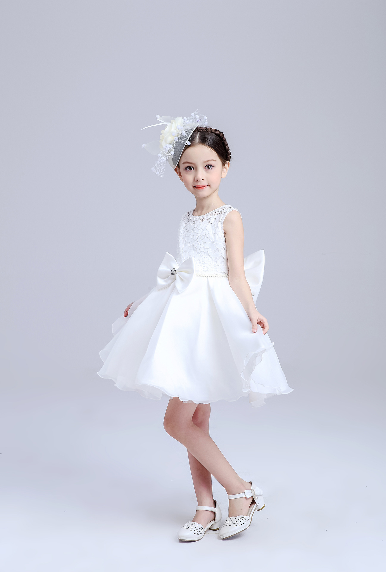 万圣节2018女童爱洛贝儿公主裙童装女童贝尔短袖礼服儿童连衣裙子-阿里巴巴