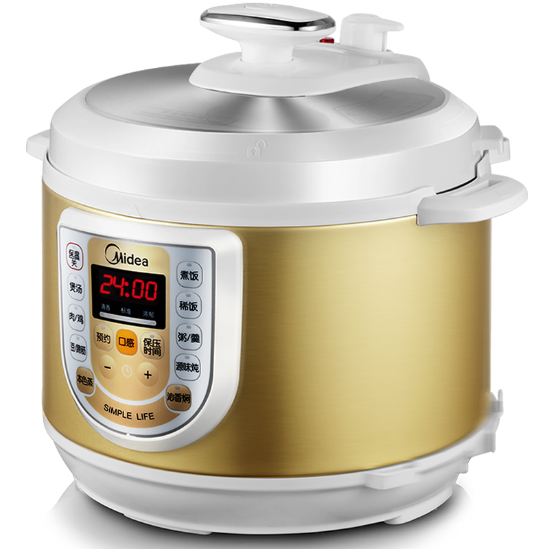 美的（Midea） 电压力锅5L 双胆电高压锅 电脑版...