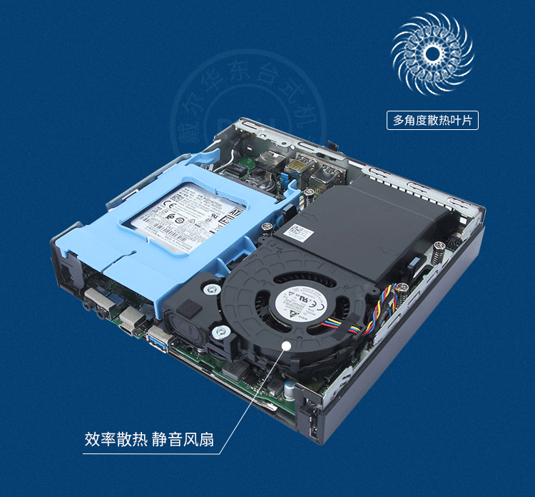 8英寸高色准升降旋转显示器u2419h i5-8500t/16g/512固态sata/无线