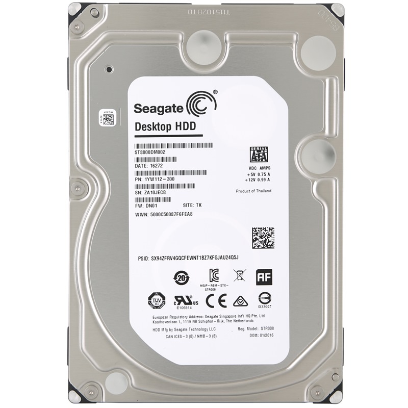 希捷(SEAGATE)8TB 7200转256M SA...