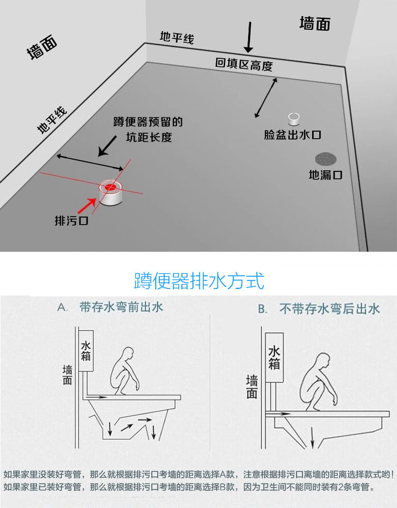 希箭/horow 蹲便器带水箱套装 整套蹲坑蹲厕 后出水-平行纹款zdbqpx