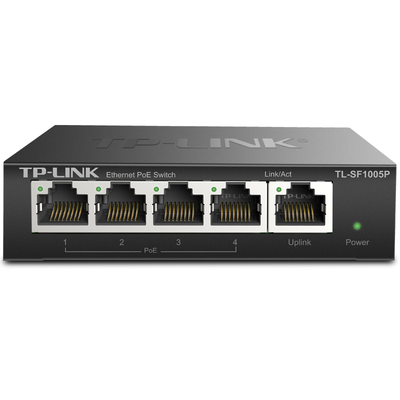 TP-LINK SF1005P 5口百兆4口POE非网...