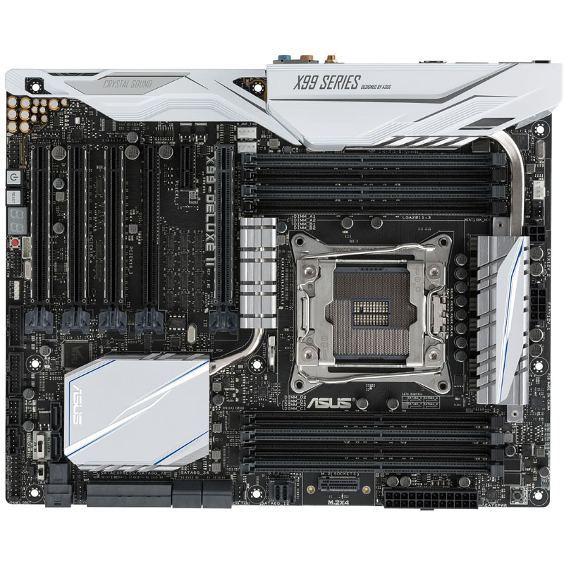 华硕（ASUS）X99-DELUXE II 主板 （I...