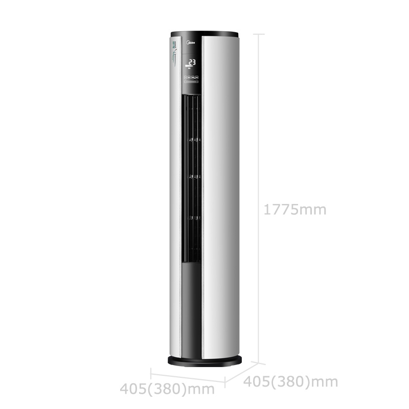 美的（Midea）2匹 慧行 智能二级能效变频圆柱柜机KFR-51LW/WYBA2@