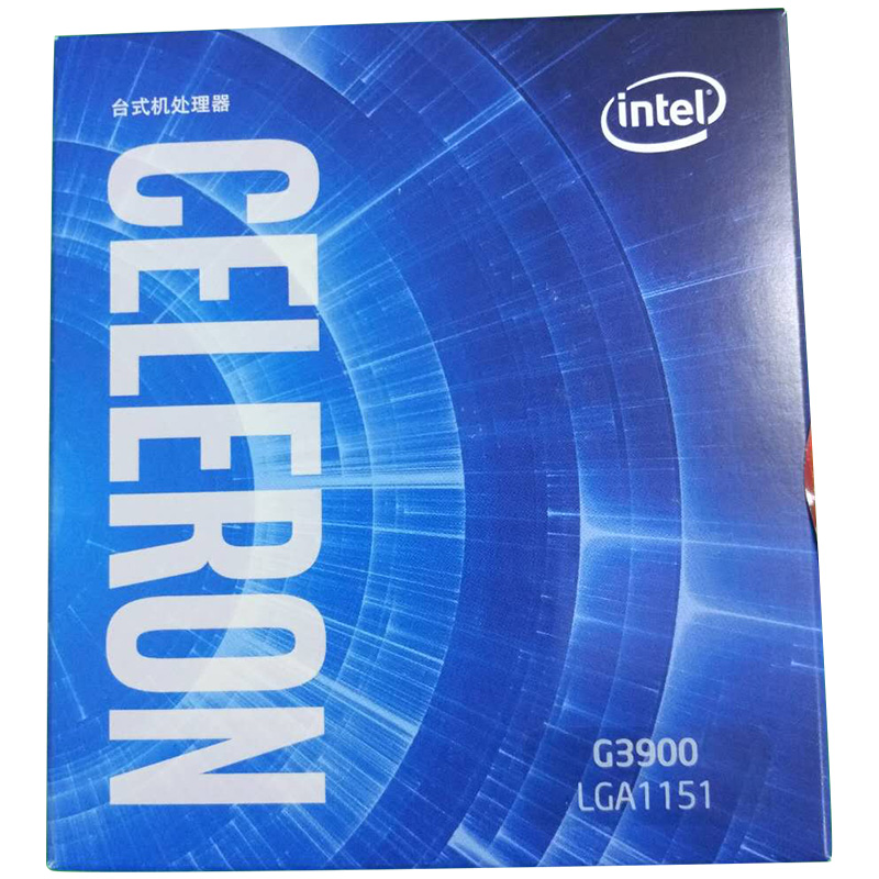 英特尔（Intel）赛扬双核 G3900 1151接口...